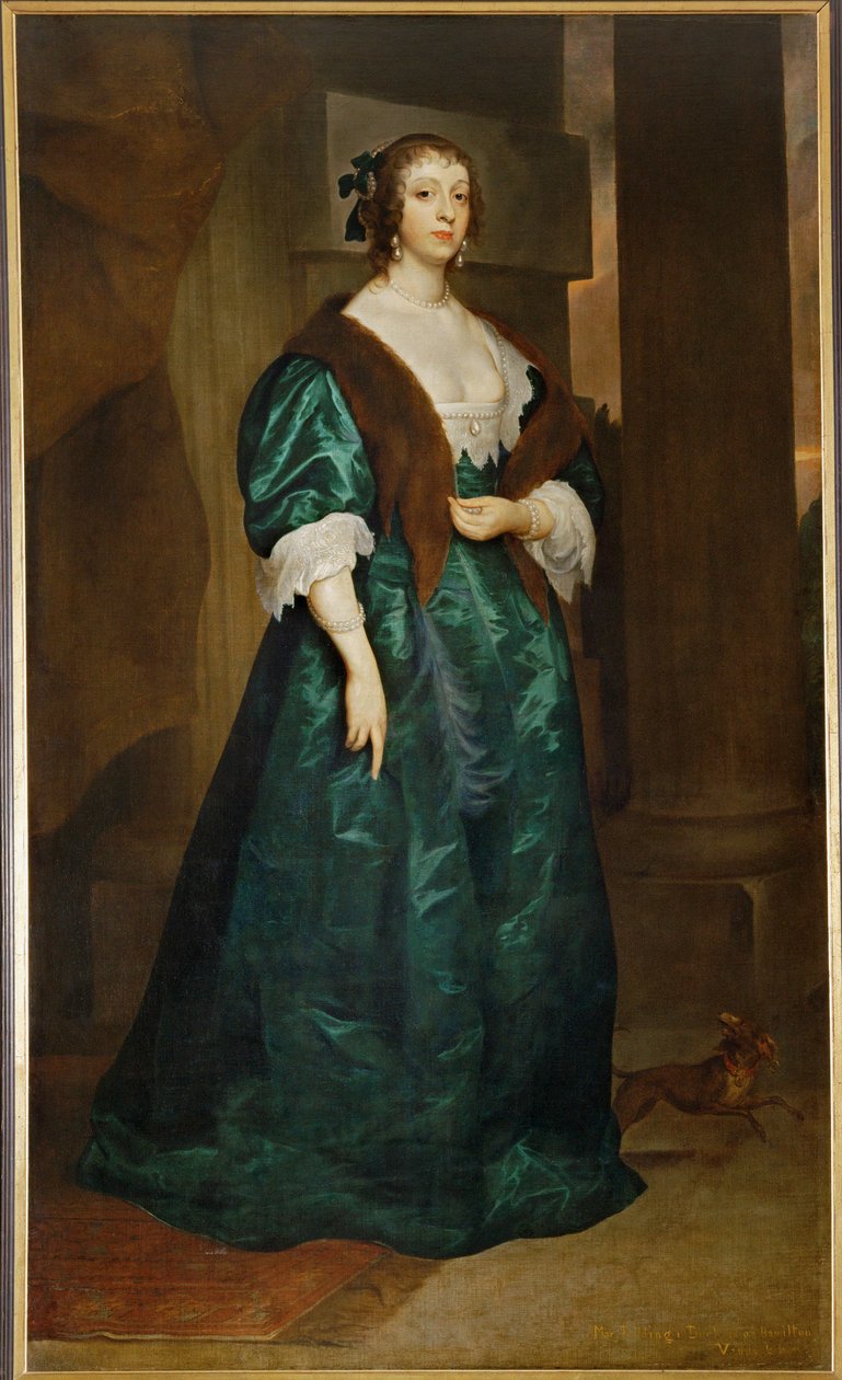 Posthumous Portrait of Mary Fielding by Anthony van Dyck