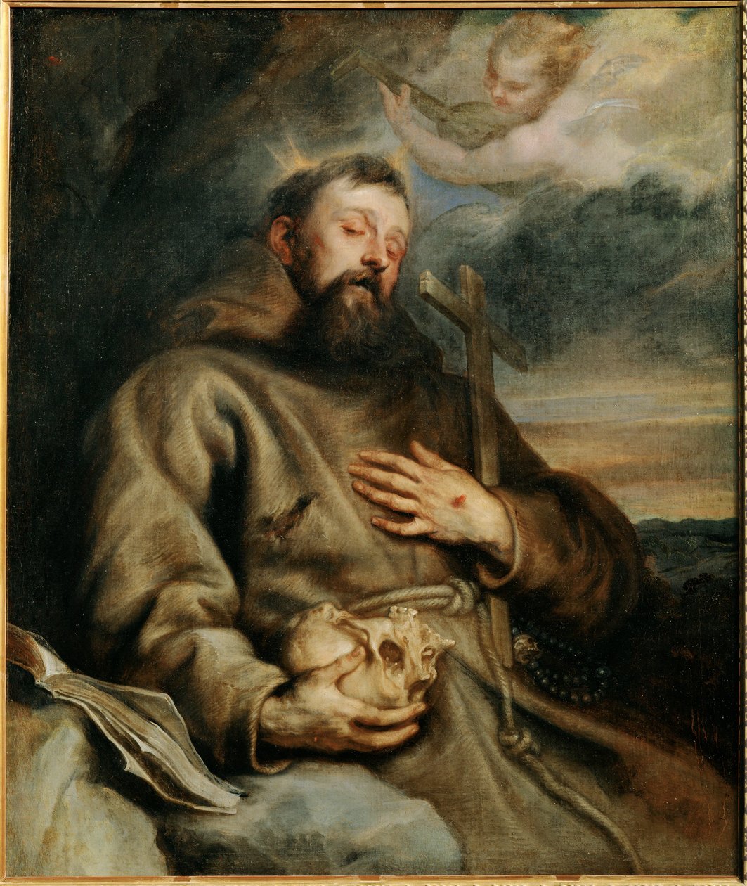 Saint Francis of Assisi by Anthony van Dyck