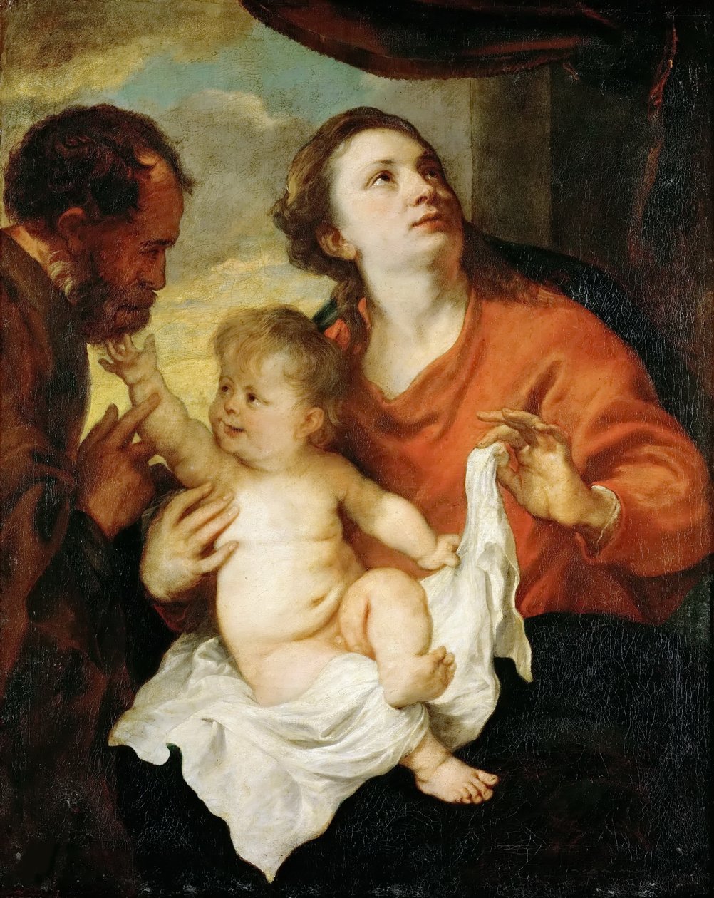 The Holy Family, ca 1627 by Anthony van Dyck