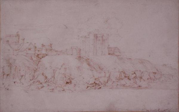 The Ypres Tower, Rye, Seen from the South by Anthony van Dyck