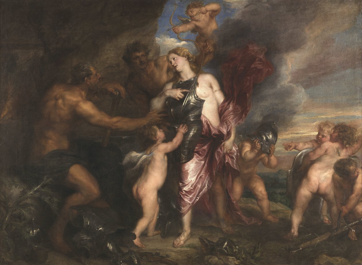 Thetis Receives the New Armour for Achilles in Vulcan