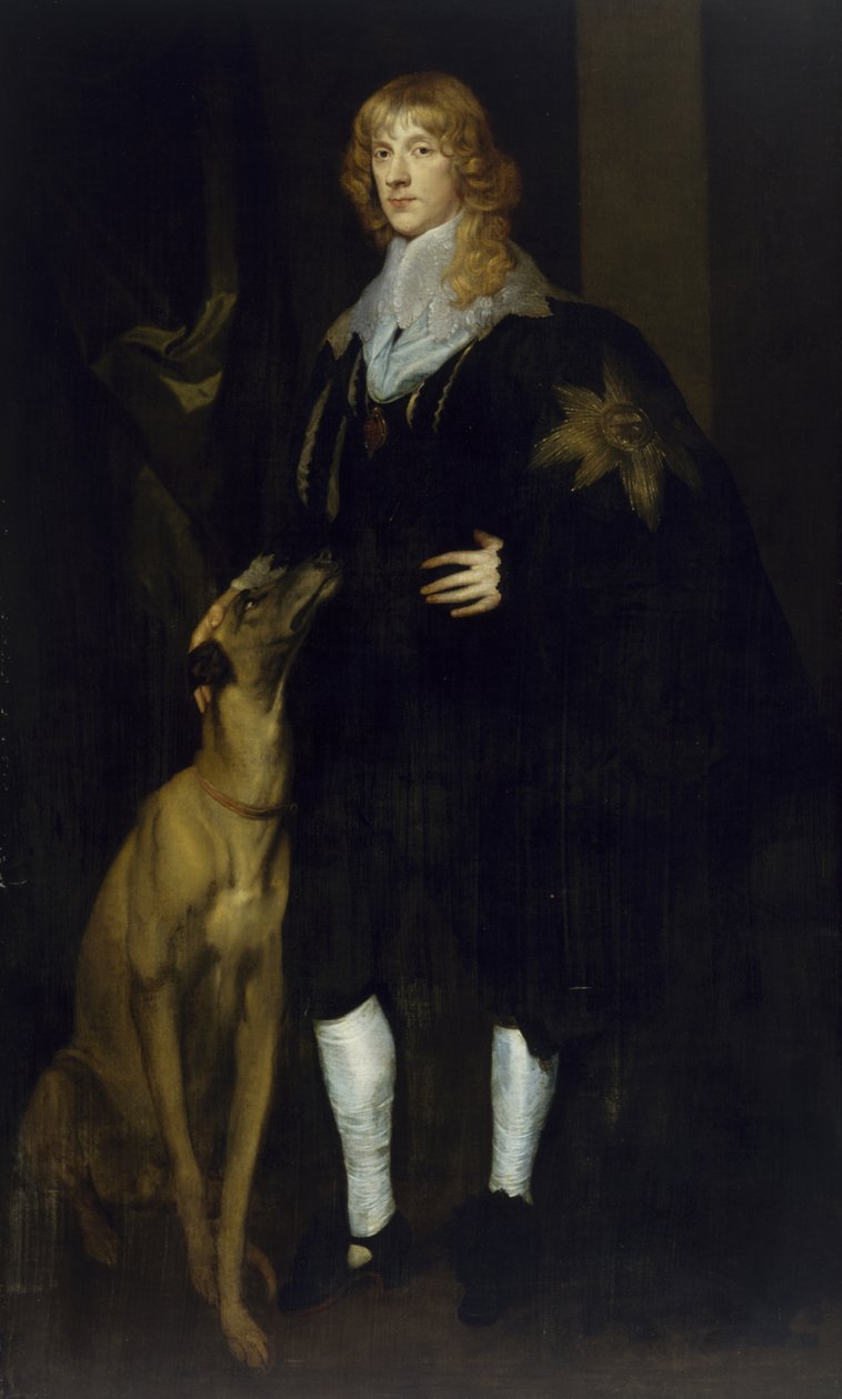 James Stuart, Duke of Lenox and Richmond, 17th century by Anthony van after Dyck