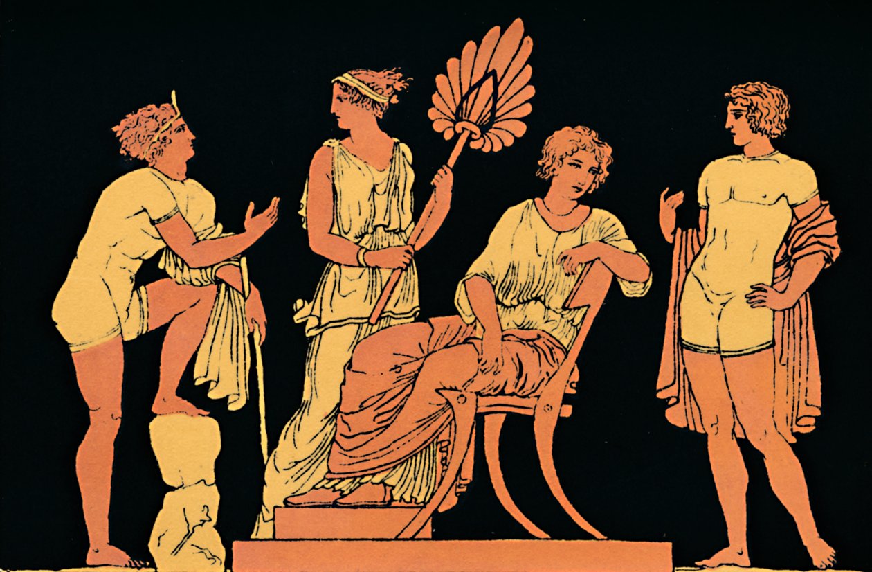 Iphigenia and Orestes, 1880 by Antique