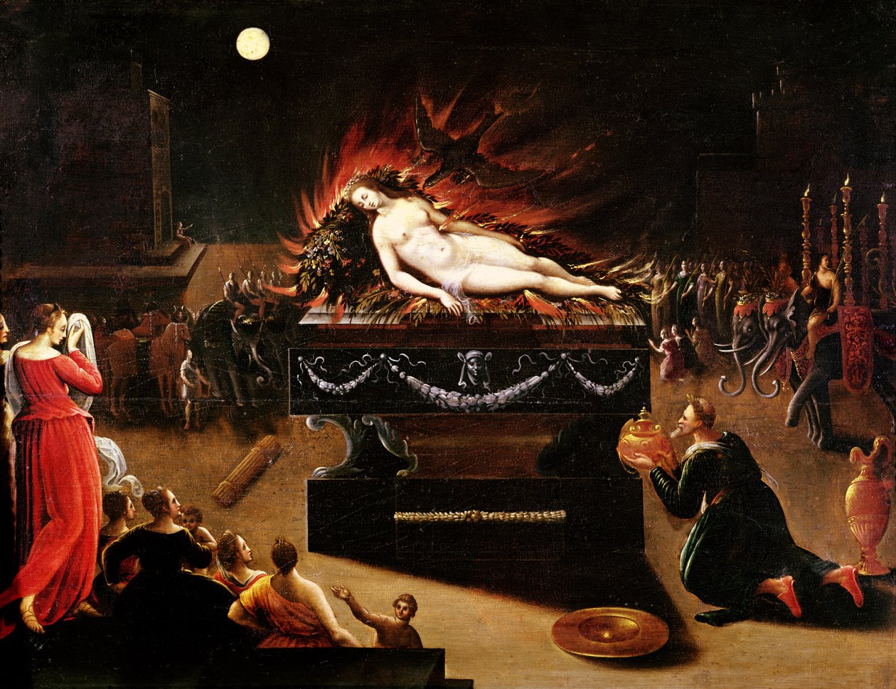 Apotheosis of Semele by Antoine Caron