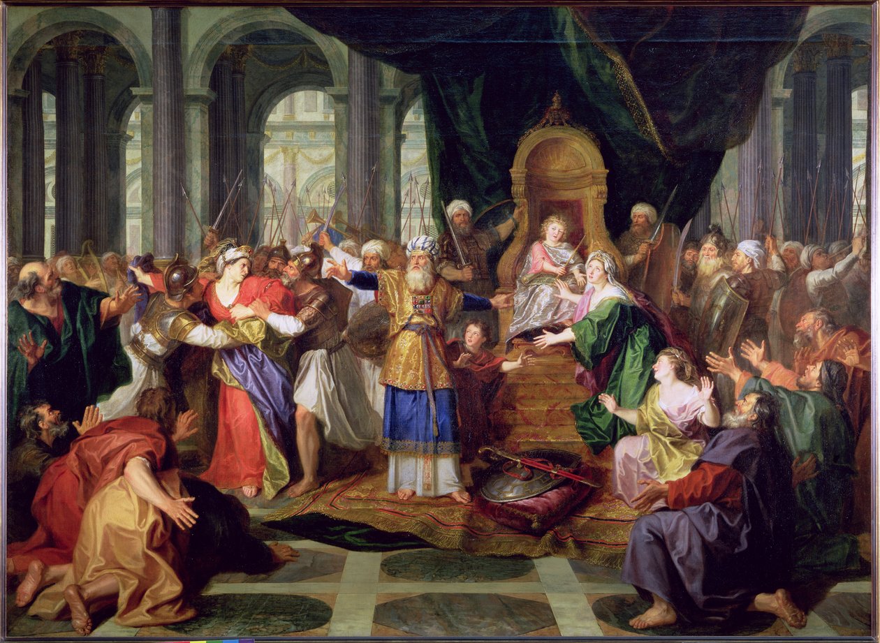 Athaliah Expelled from the Temple, c.1697 by Charles Antoine Coypel