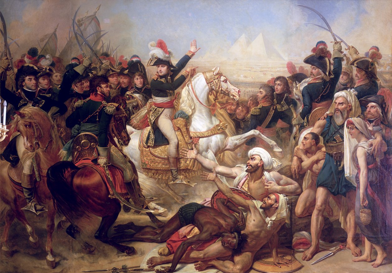 The Battle of the Pyramids, 21st July 1798 by Antoine Jean Gros