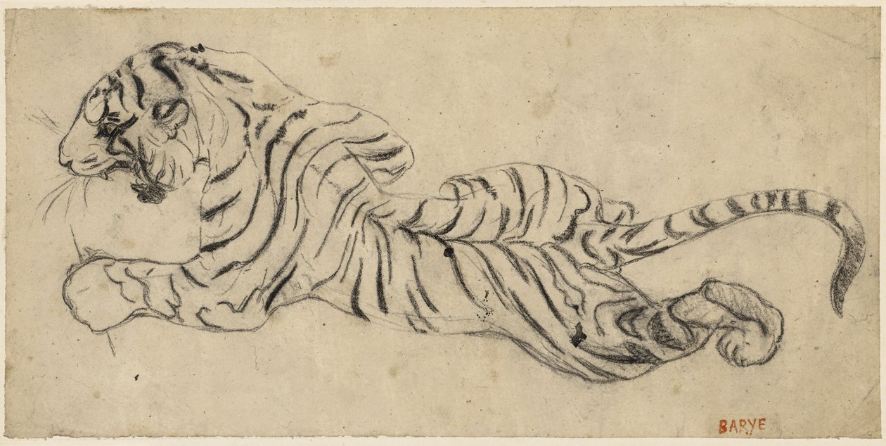 Tiger (c.1835) by Antoine Louis Barye