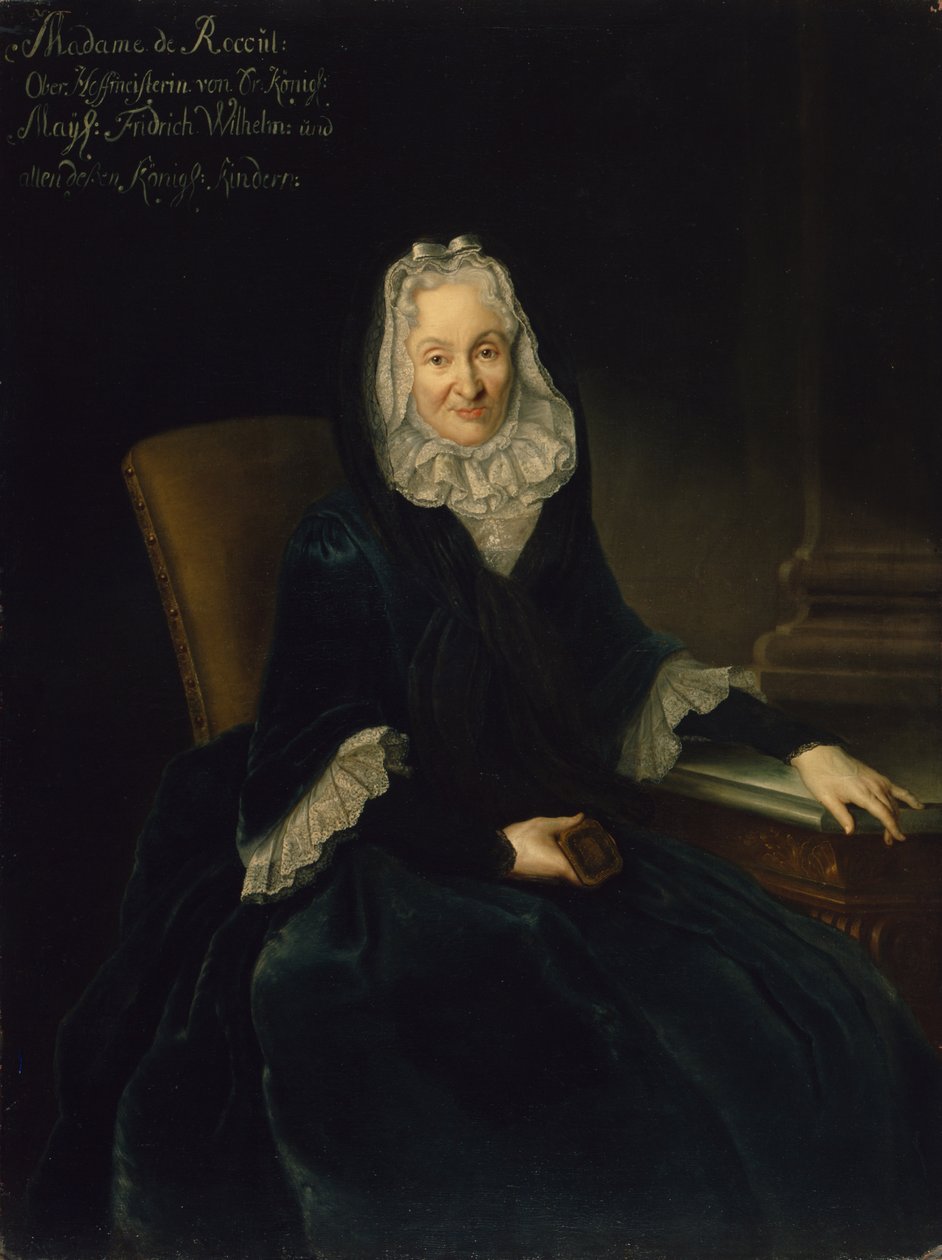 Madame Marte de Rocoulle by Antoine Pesne