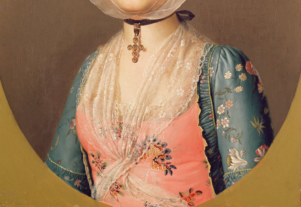 The Arlesienne (detail) by Antoine Raspal