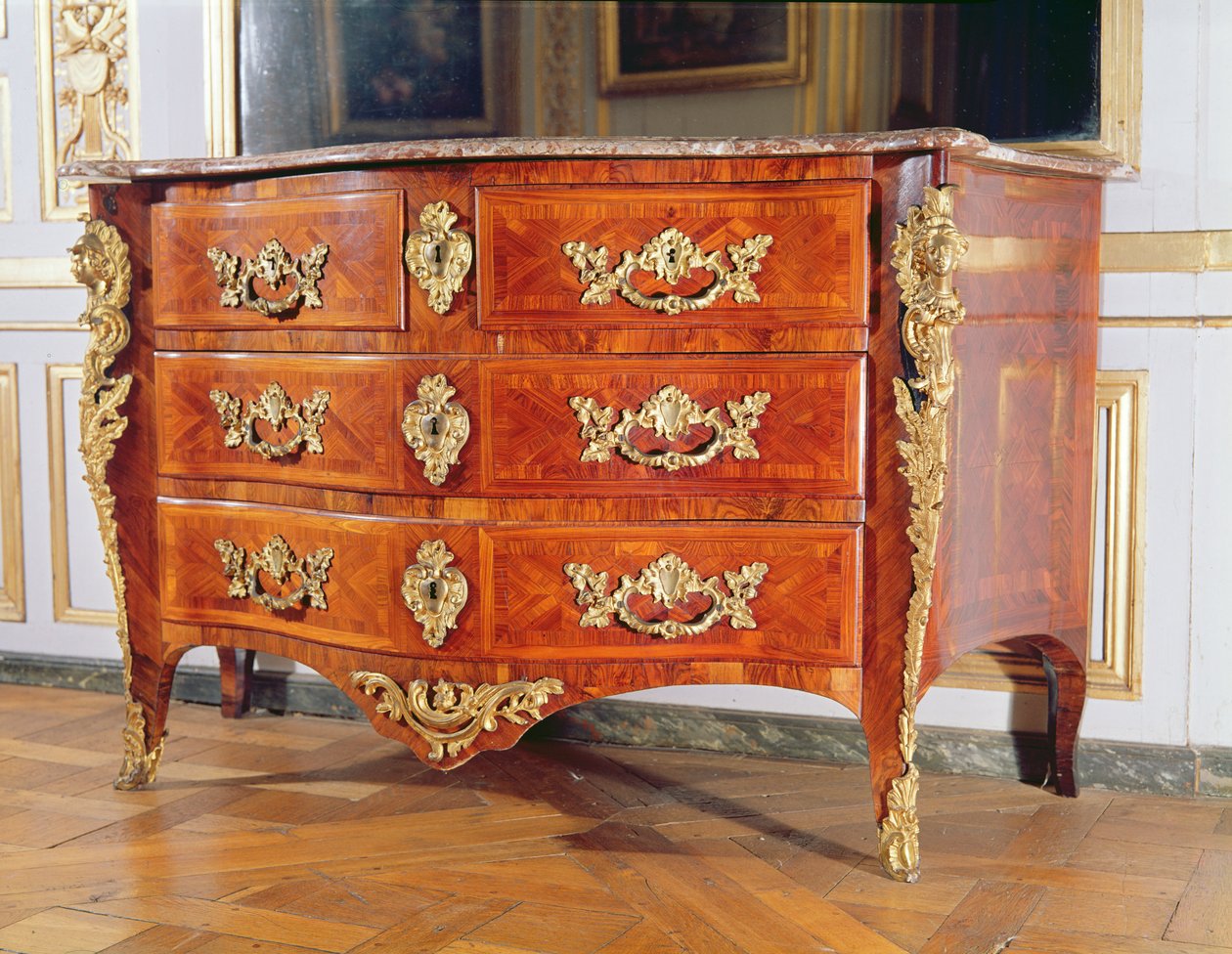 French Regency commode by Antoine Robert Gaudreau