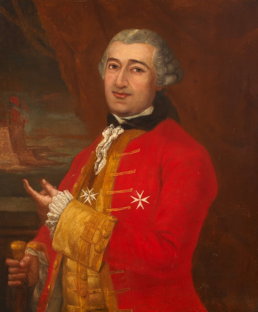 Rene Jacob de Tigne by Antoine de Favray