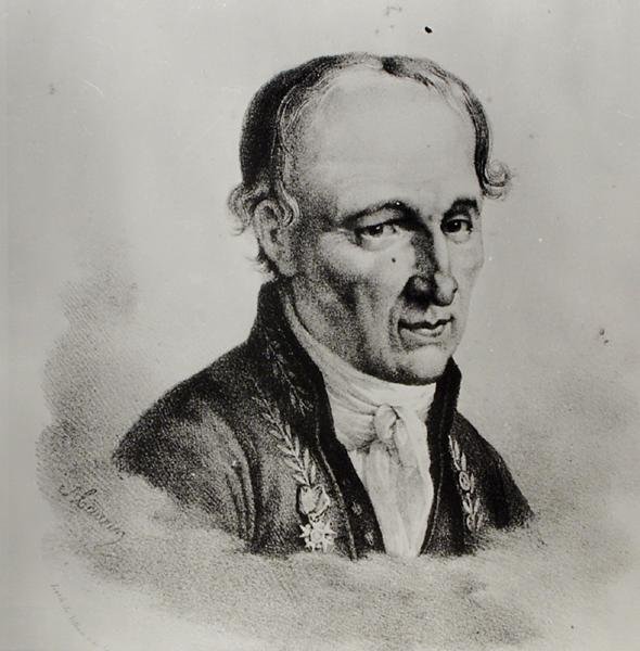 Portrait of Rene Just Hauy by Antoine (after) Maurin