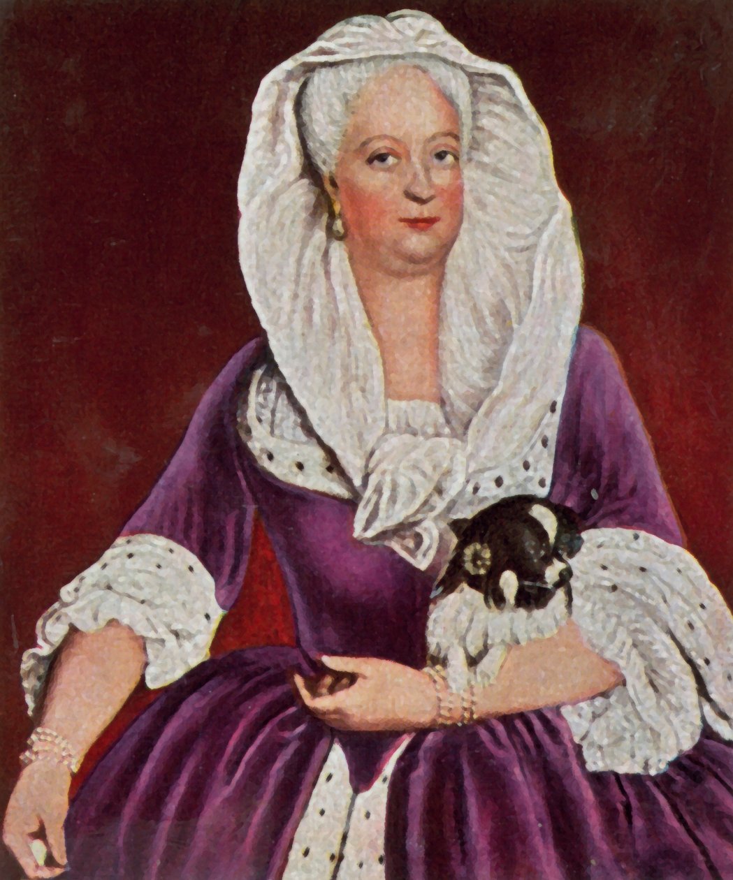 The Mother of Frederick the Great by Antoine (after) Pesne