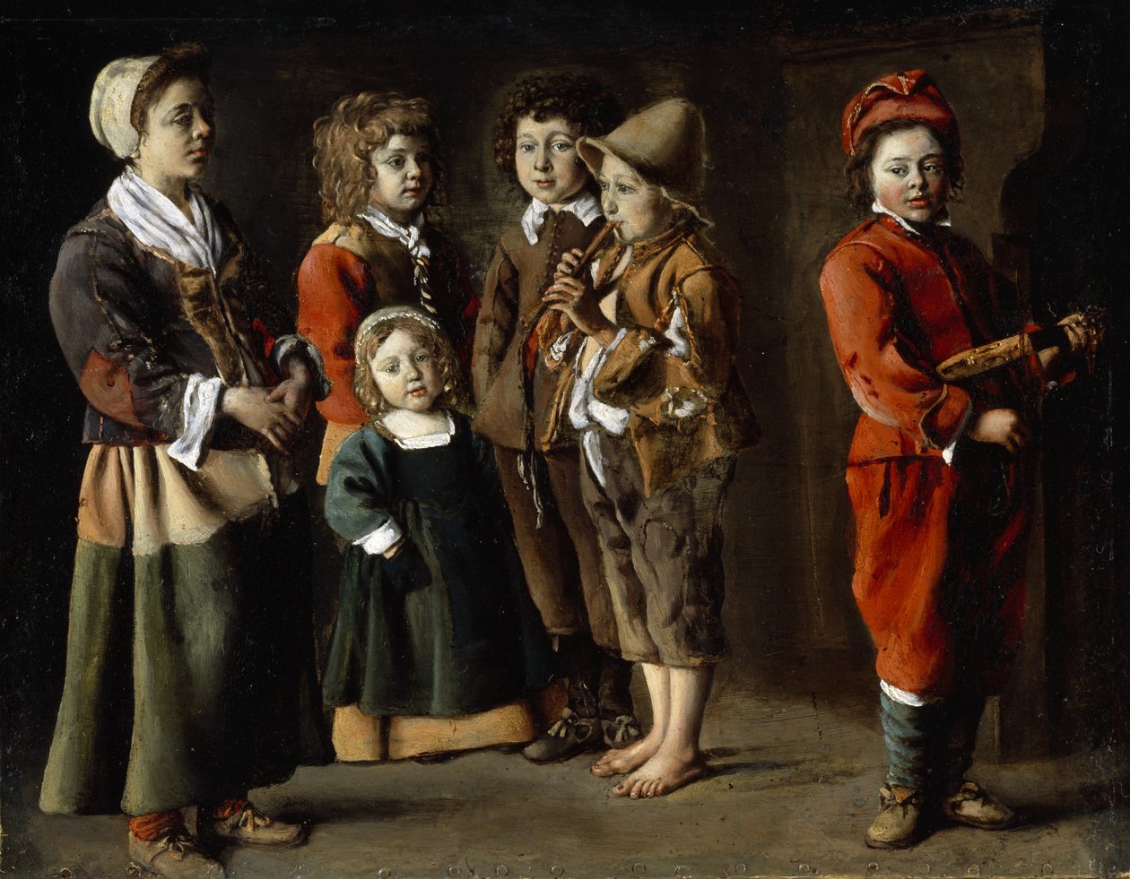 Peasant Children, c.1630-40 by Antoine (attr. to) Le Nain