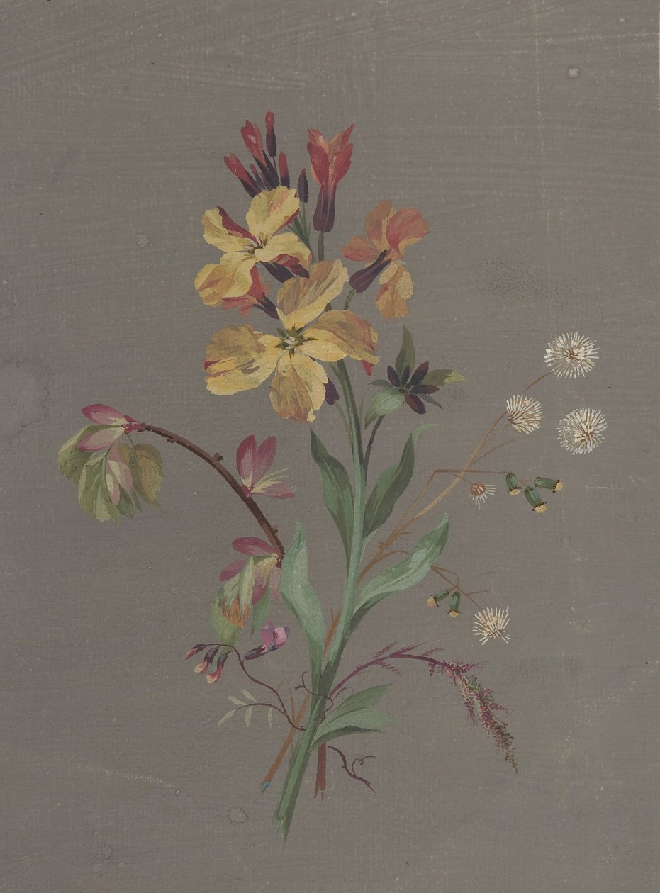 Floral Design, ca. 1820 by Antoine Berjon