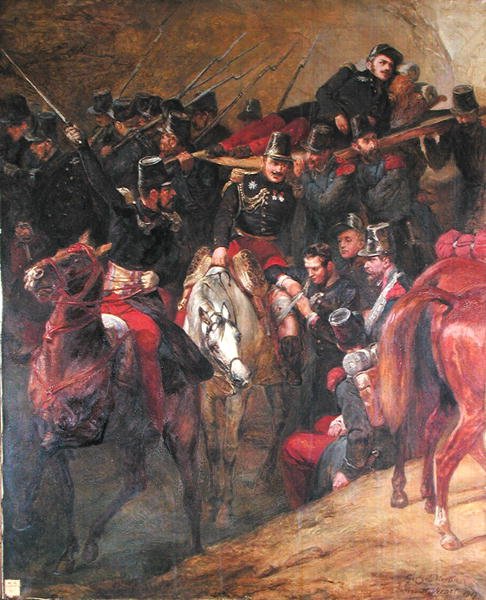 The Attack on Muzayah by Antoine Charles Horace Vernet