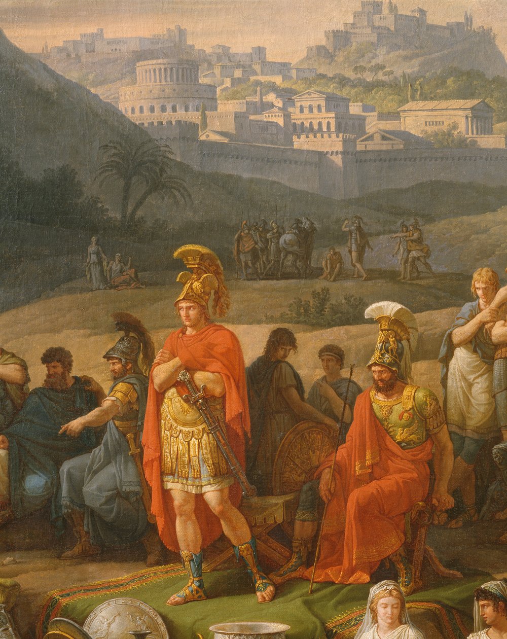 Funeral Games in Honour of Patroclus, (detail) by Antoine Charles Horace Vernet