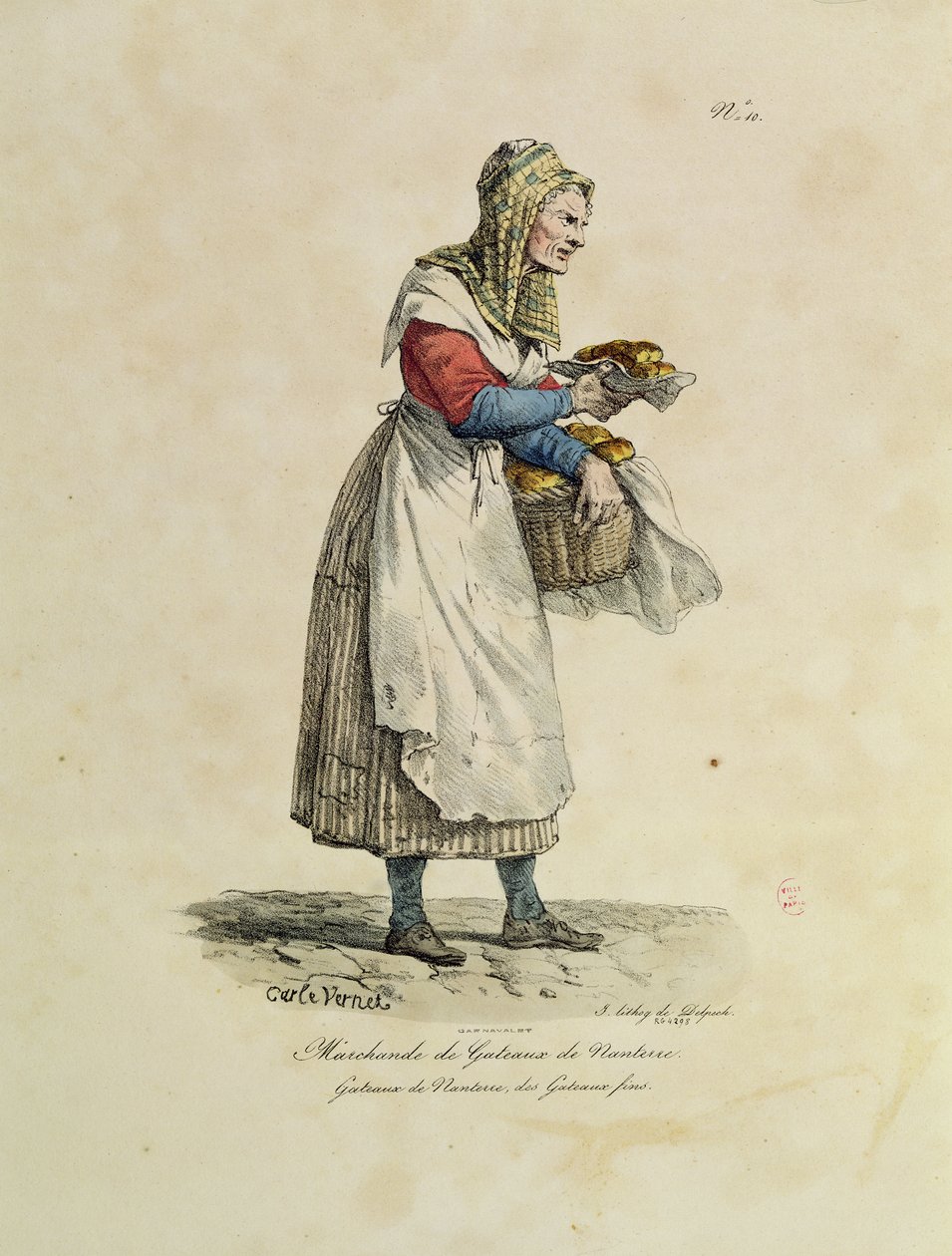 The Nanterre Cake Seller, number 10 from 