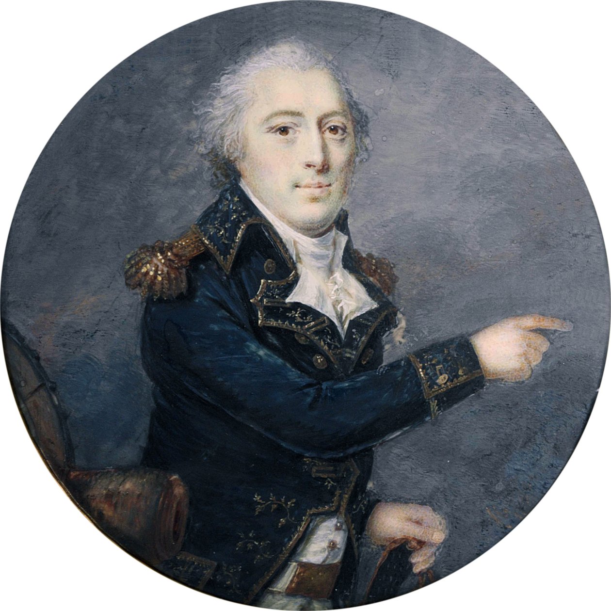 General Baron Thouvenot (1757-1817) by Antoine Claude Fleury