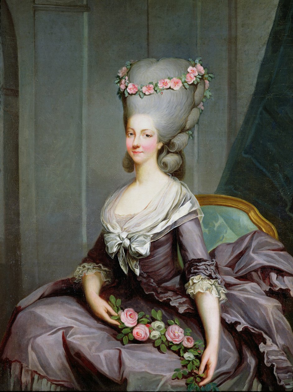 Marie-Therese de Savoie-Carignan, Princess of Lamballe by Antoine François Callet