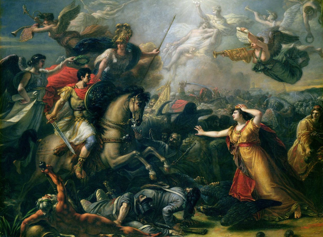 Allegory of the Battle of Marengo by Antoine François Callet