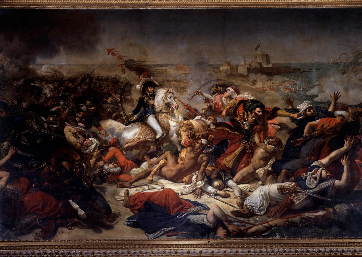 Campaign of Egypt (1798-1801): Joachim Murat during the Battle of Aboukir on July 25 by Antoine Jean Gros