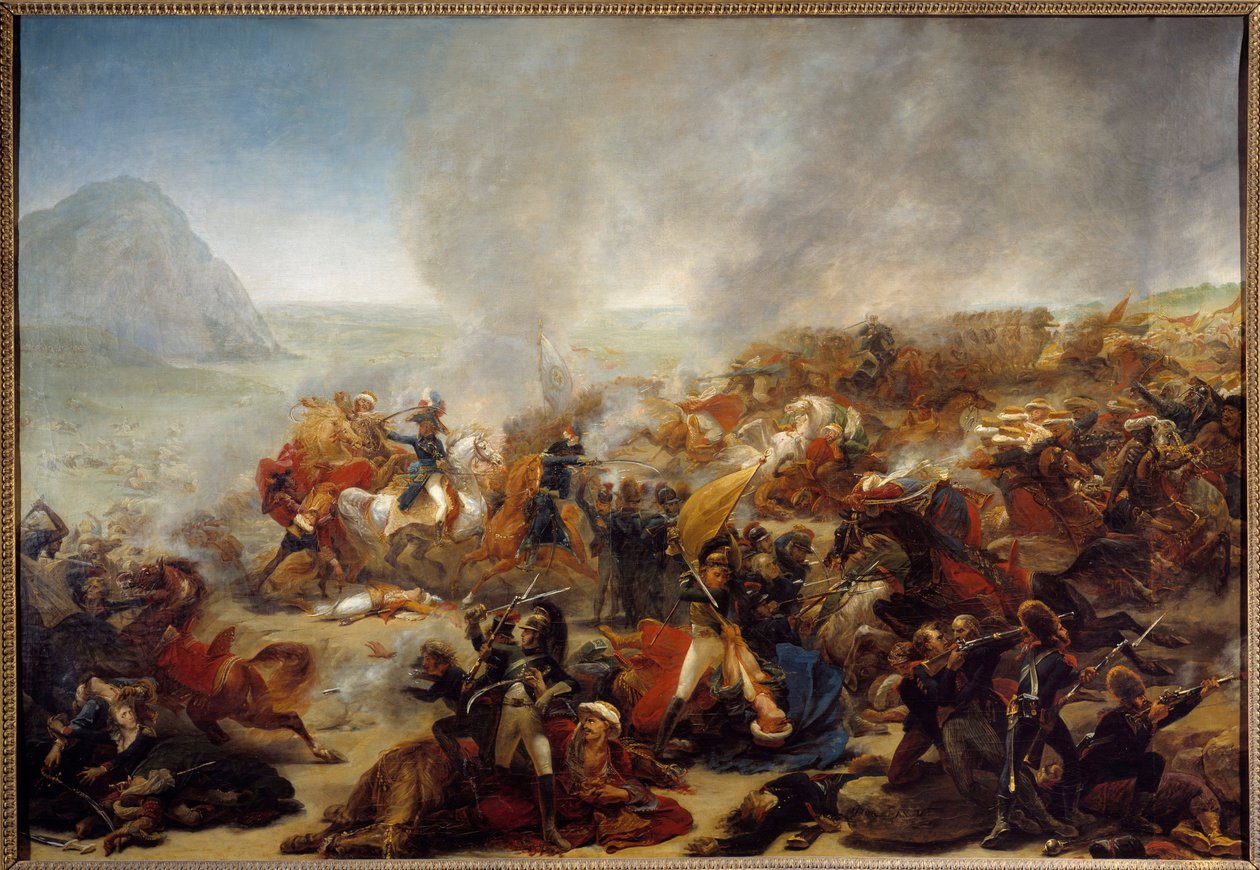 Campaign (Expedition) of Egypt (1798-1801): The Battle of Nazareth on 08/04/1799 by Antoine Jean Gros