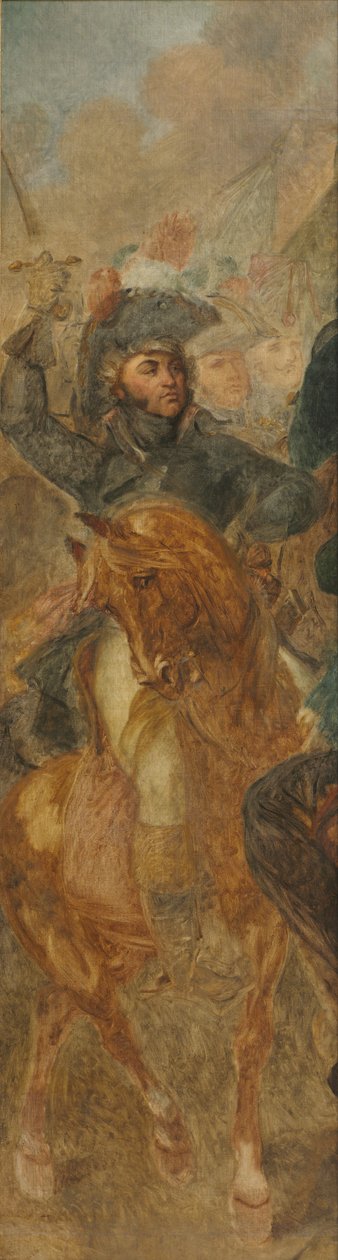 General Jean-Baptiste Kléber (Sketch for "The Battle of the Pyramids") by Antoine Jean Gros