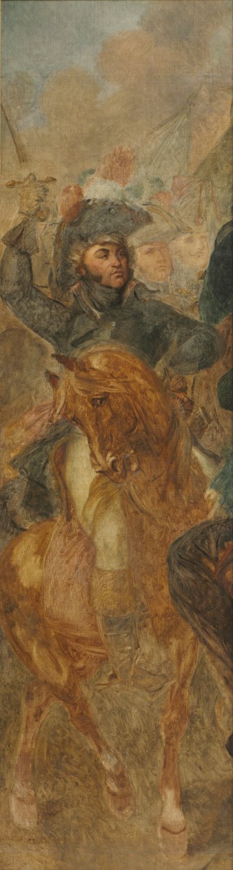 General Jean-Baptiste Kléber Sketch for The Battle of the Pyramids by Antoine Jean Gros
