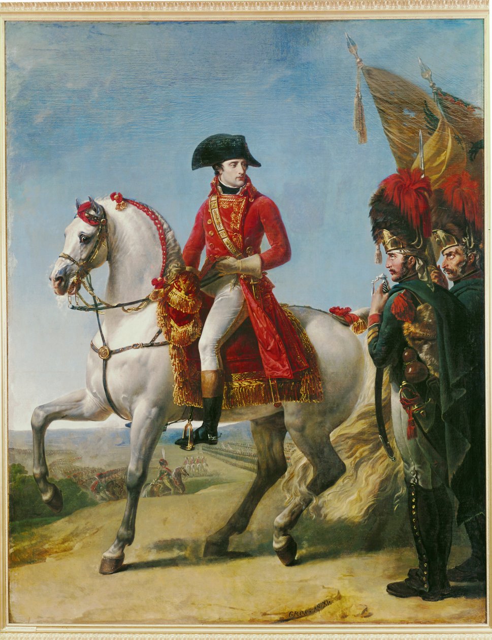 Napoleon Bonaparte, First Consul, After the Battle of Marengo by Antoine Jean Gros