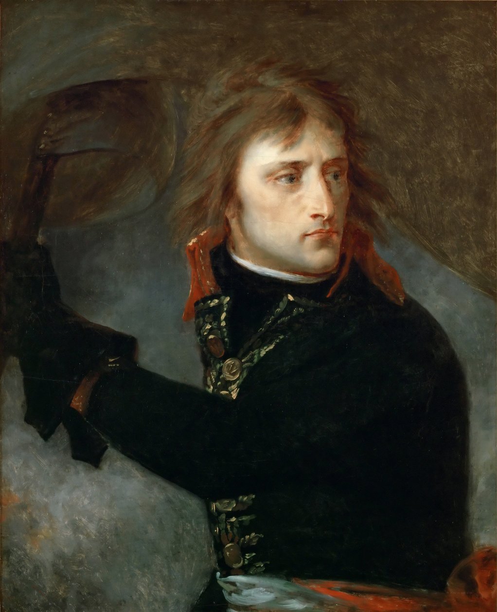 Napoleon Bonaparte at the Pont d