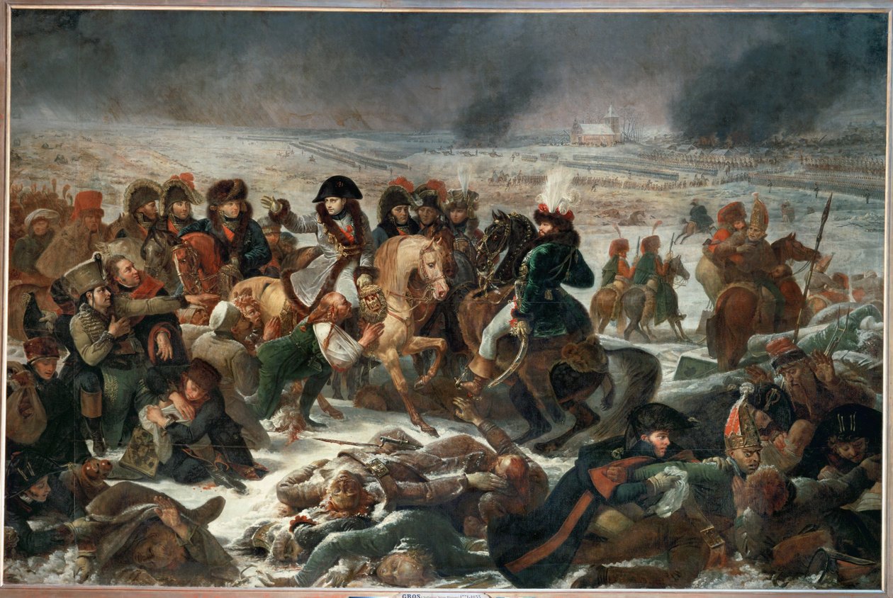 Napoleon on the Battlefield of Eylau, February 9, 1807 by Antoine Jean Gros
