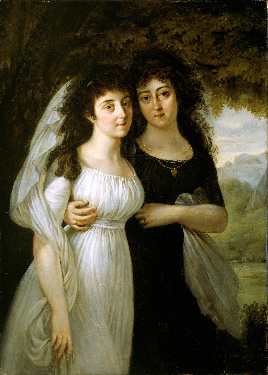 Portrait of the Maistre Sisters by Antoine Jean Gros