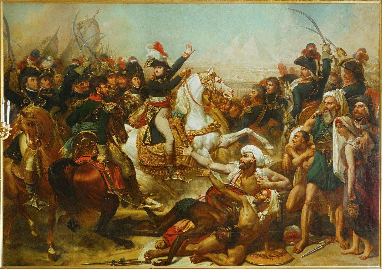 The Battle of the Pyramids by Antoine Jean Gros