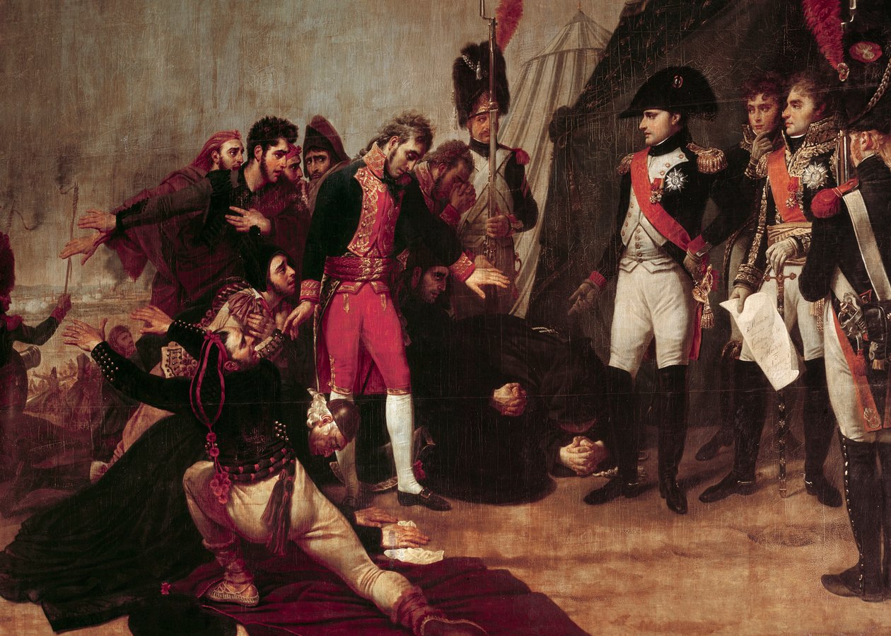 The Surrender of Madrid by Antoine-Jean Gros: Fine art print
