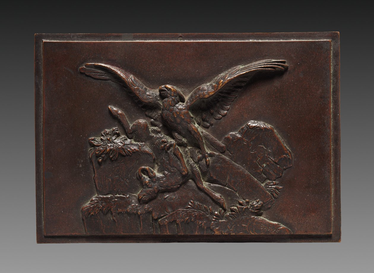 Eagle with Chamois, c. 1830-1875 by Antoine Louis Barye