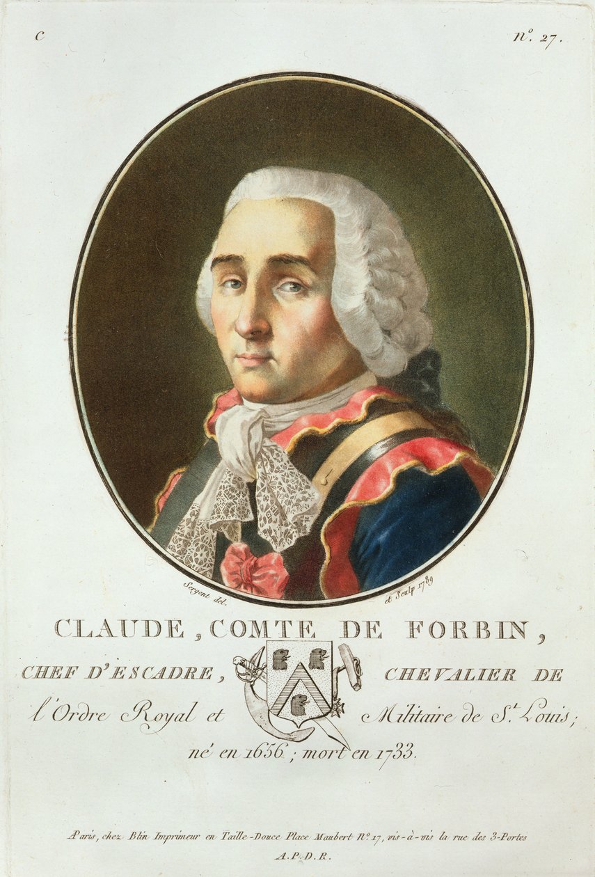 Claude Comte de Forbin, from 