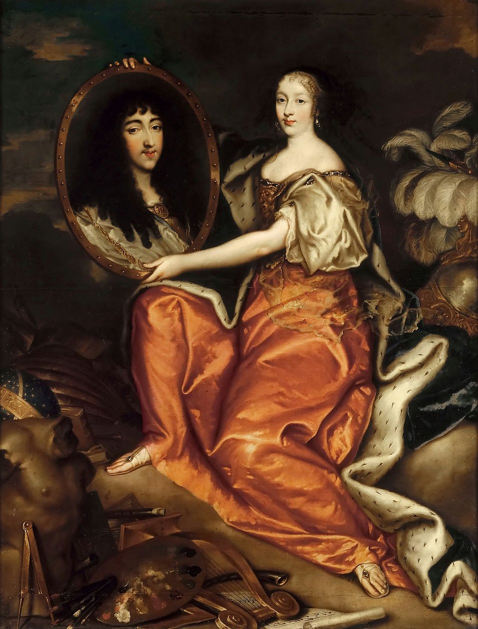 Henriette-Anne of England, Duchess of Orleans, known as Madame (1644-1670) by Antoine Mathieu
