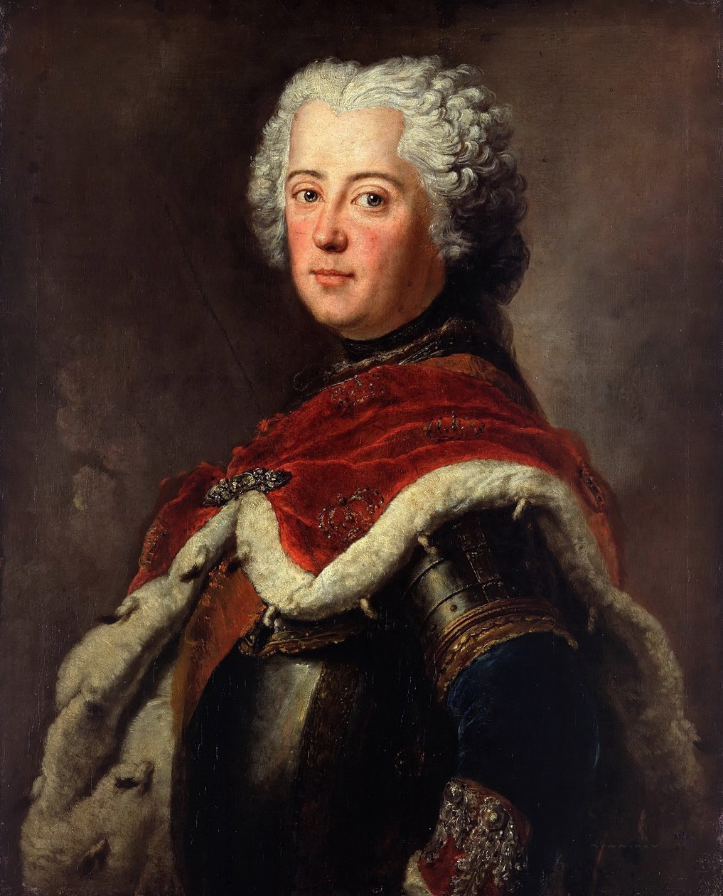 Portrait of Frederick II of Prussia 1712-1786 as Crown Prince, 1739 by Antoine Pesne
