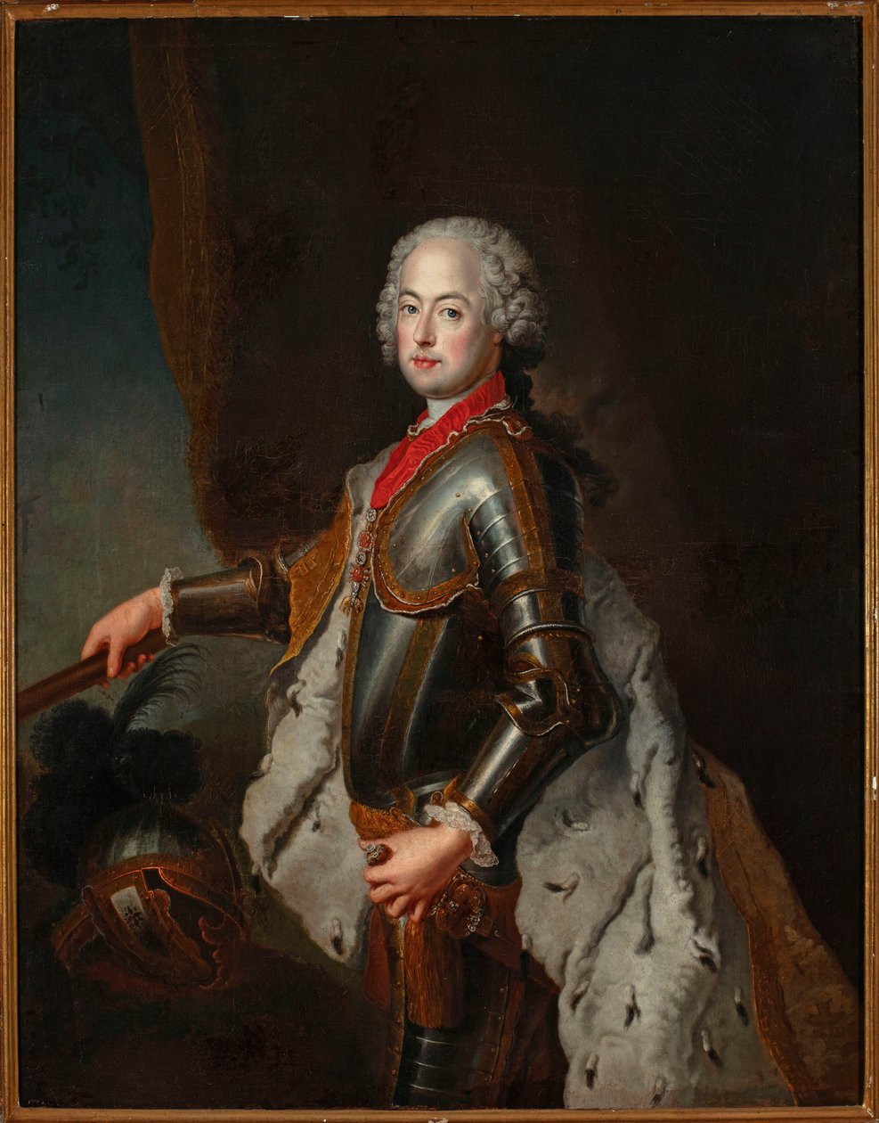 Portrait of Charles Alexander of Lorraine (1712-1780) by Antoine Pesne
