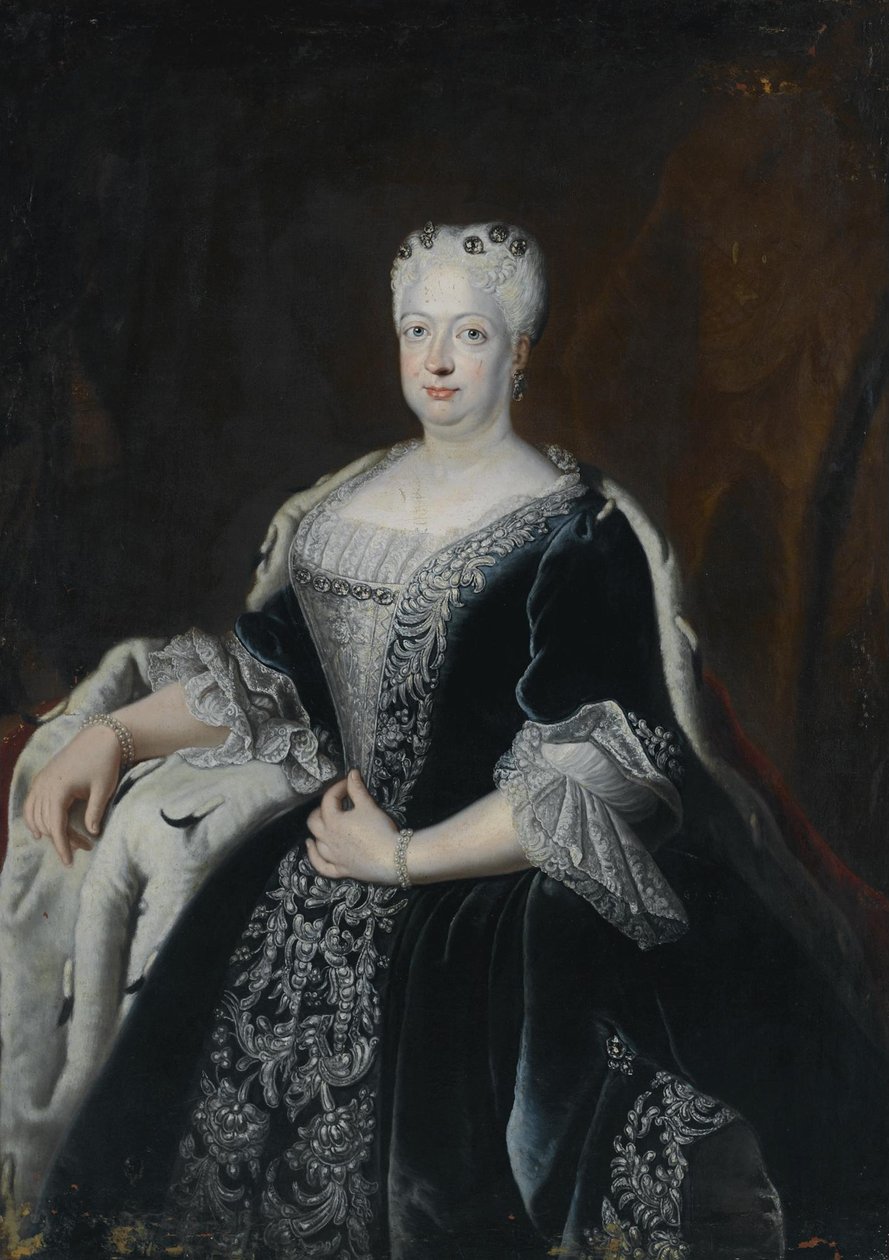 Sophia Dorothea of Hanover 1687-1757, Queen Consort in Prussia by Antoine Pesne School