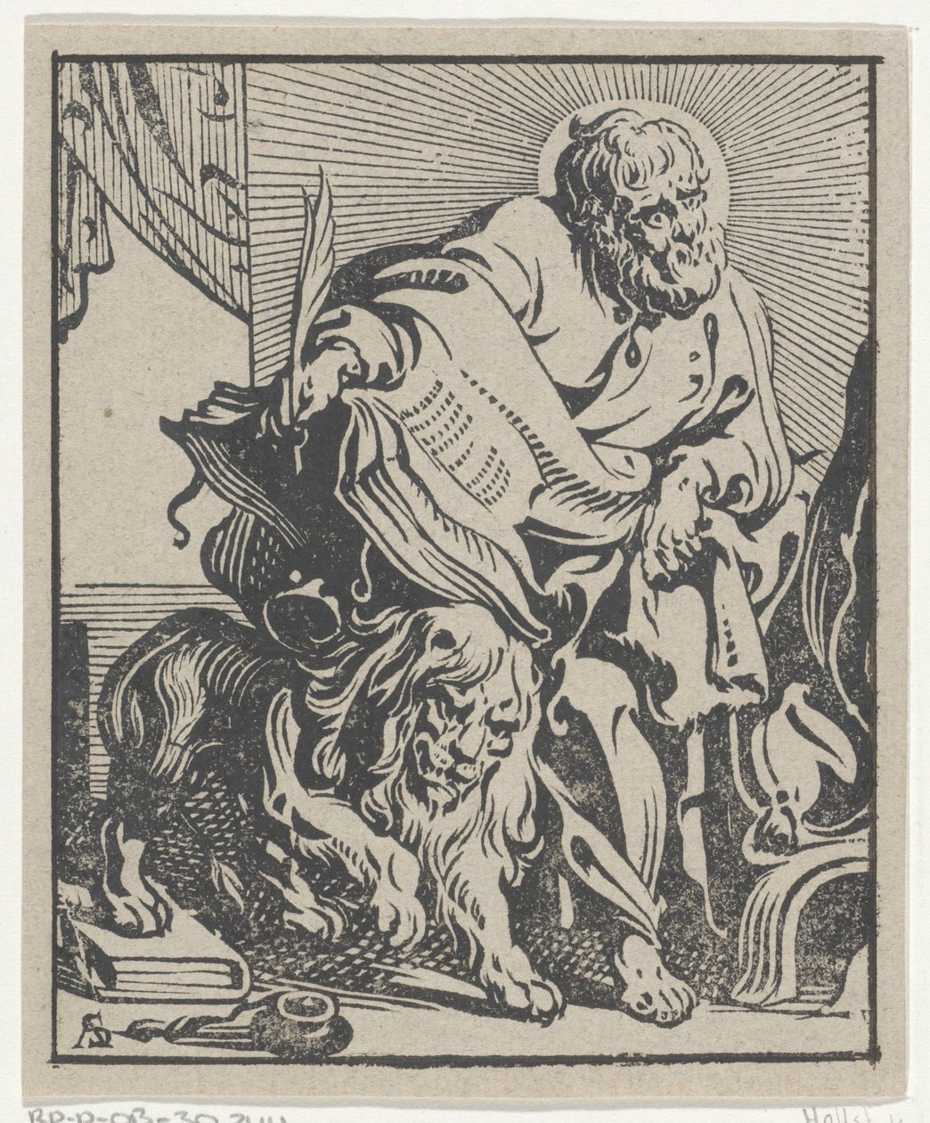 Mark the Evangelist (The Four Evangelists) by Antoine Sallaert