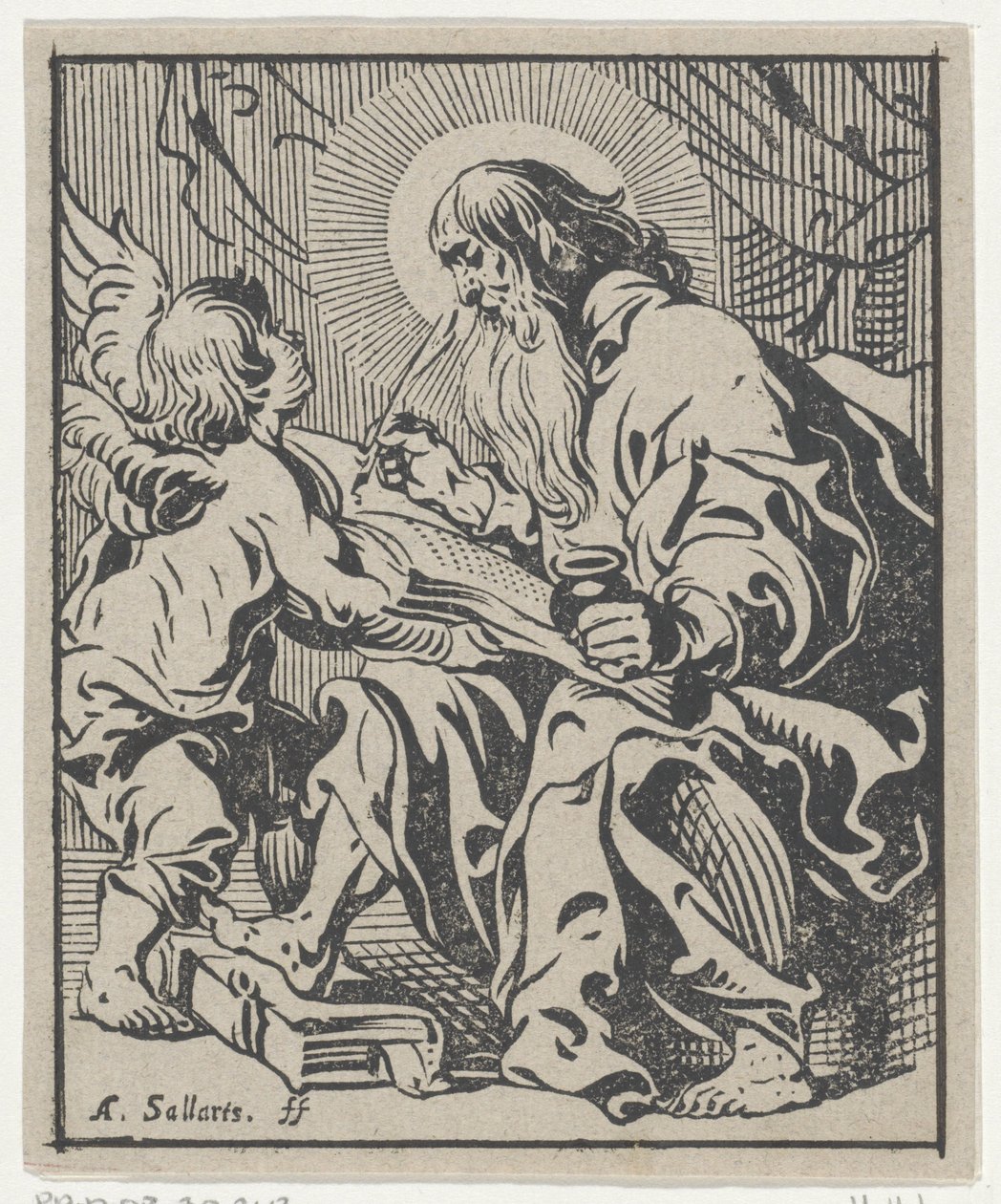 Matthew the Evangelist (The Four Evangelists) by Antoine Sallaert