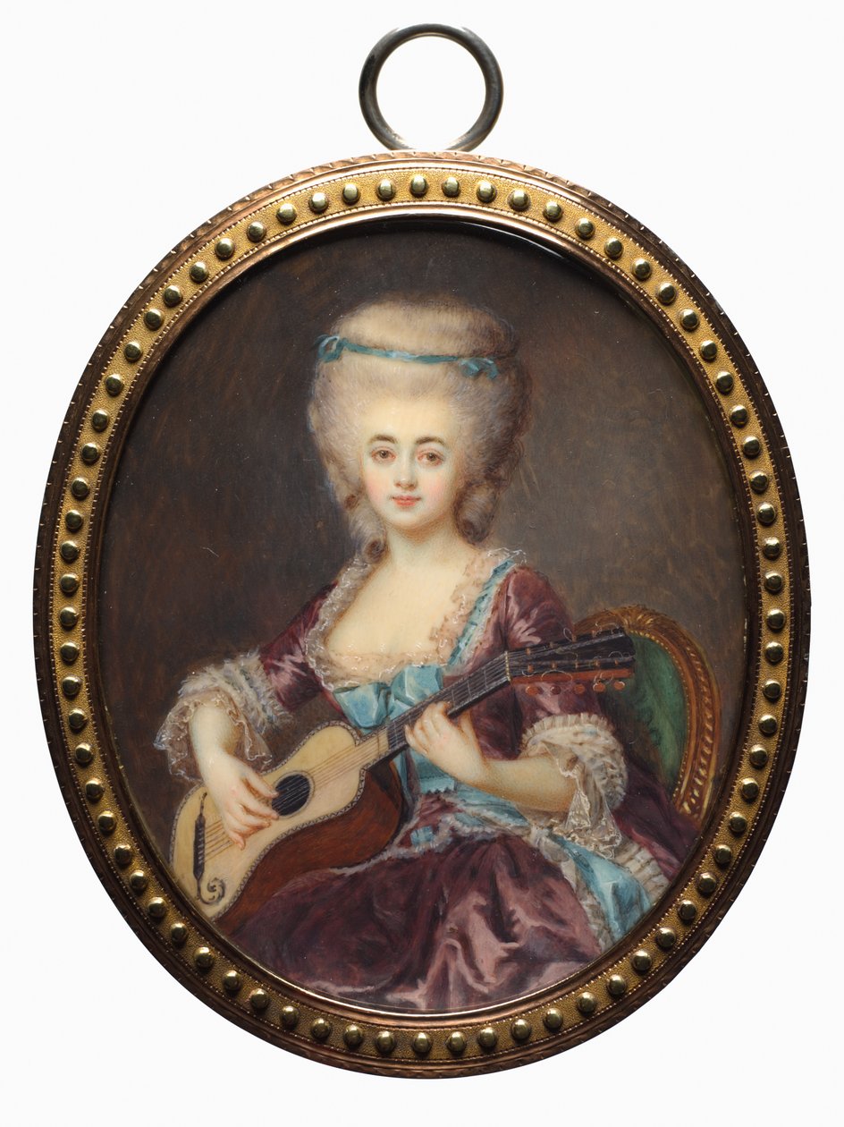 Portrait of a Woman with a Guitar, called Louise D