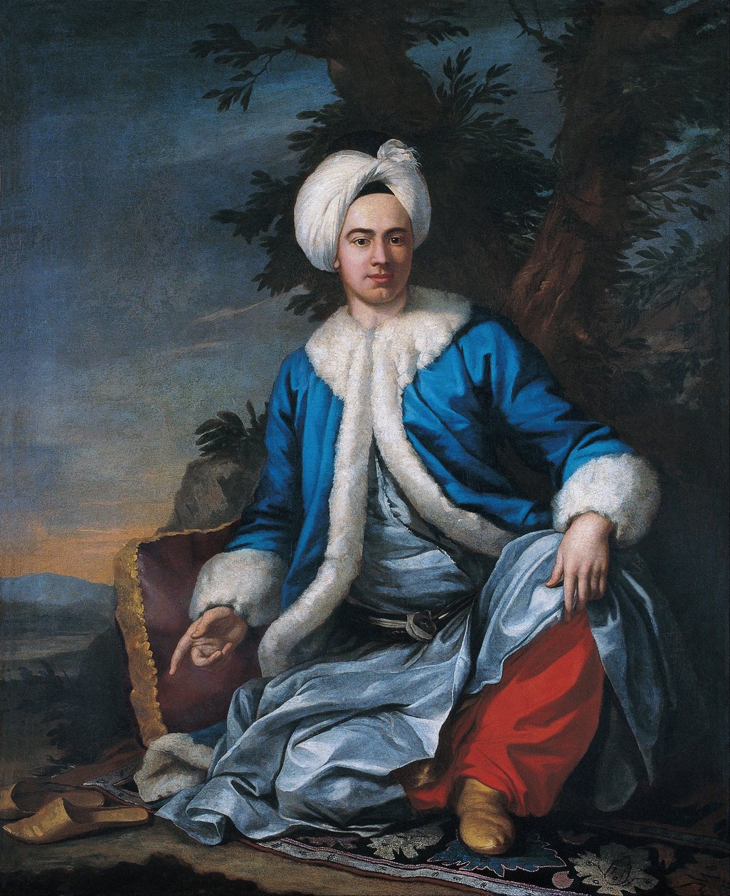 A European in Turkish Costume by Antoine de Favray