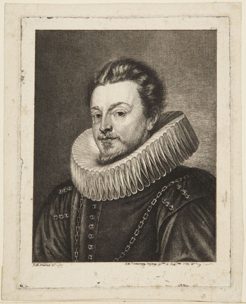 Van Dyke by Antoine de Marcenay de Ghuy