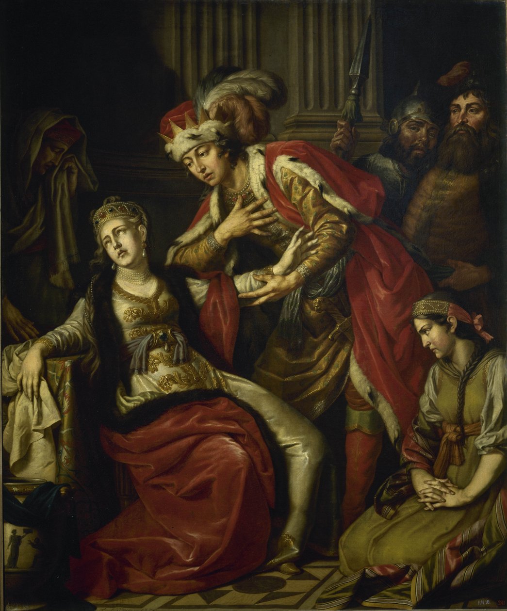 Vladimir and Rogneda by Anton Pavlovich Losenko