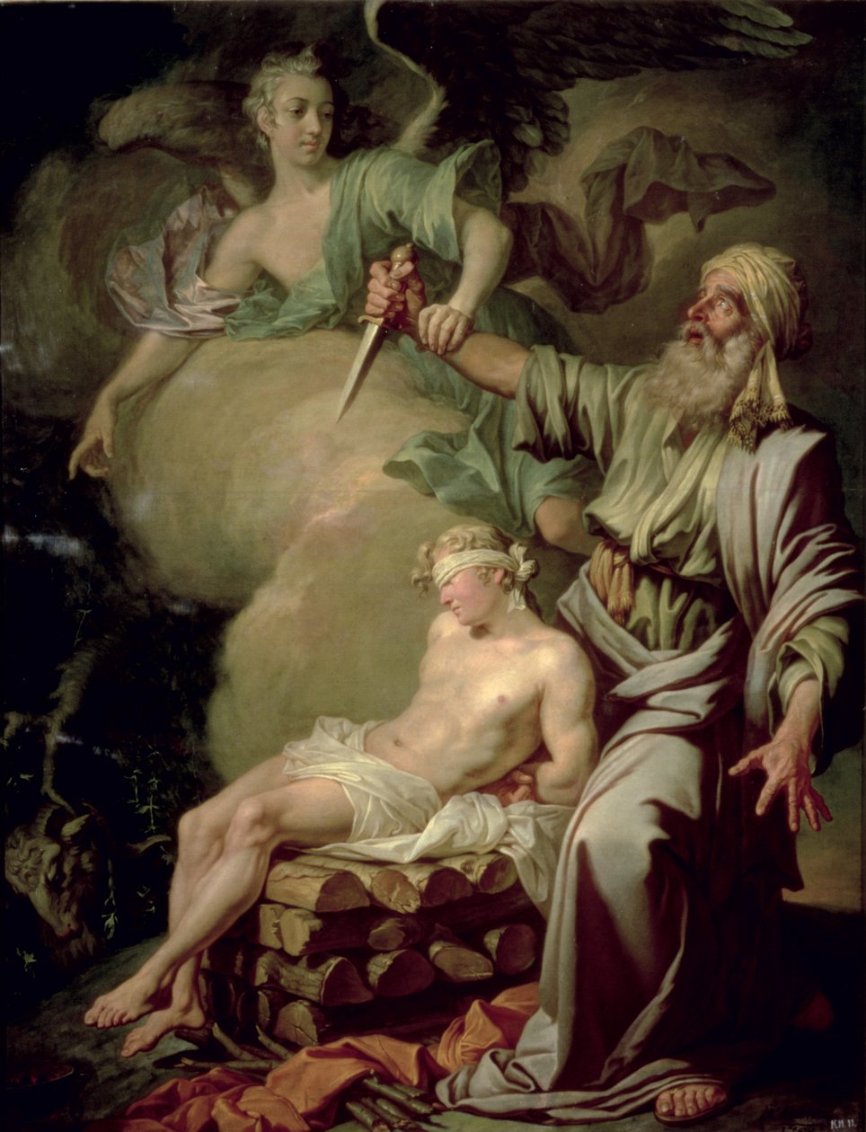 The Sacrifice of Isaac, 1765 by Anton Pavlovich Losenko