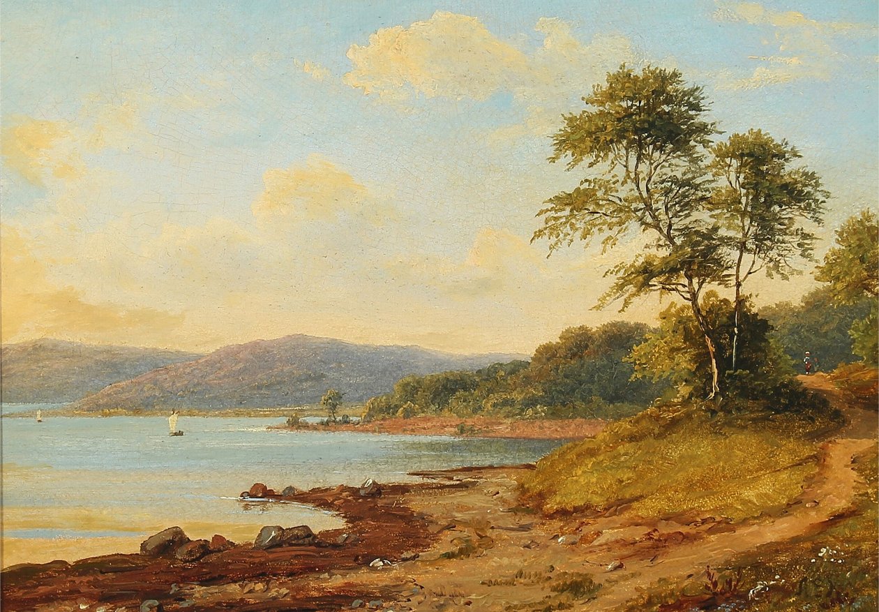 Southern Coast Scenery by Anton Eduard Kieldrup