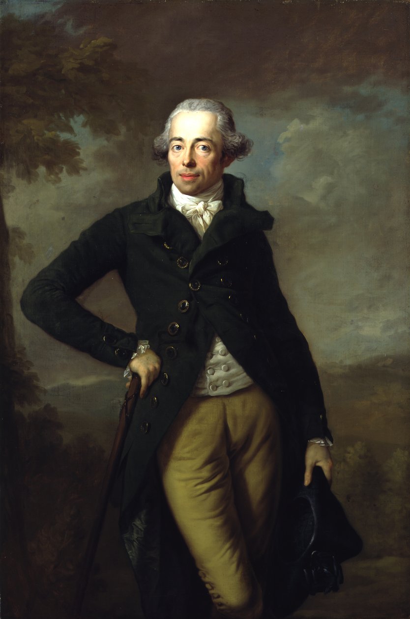Heinrich XIV, Reuss of Greiz, Older Line by Anton Graff